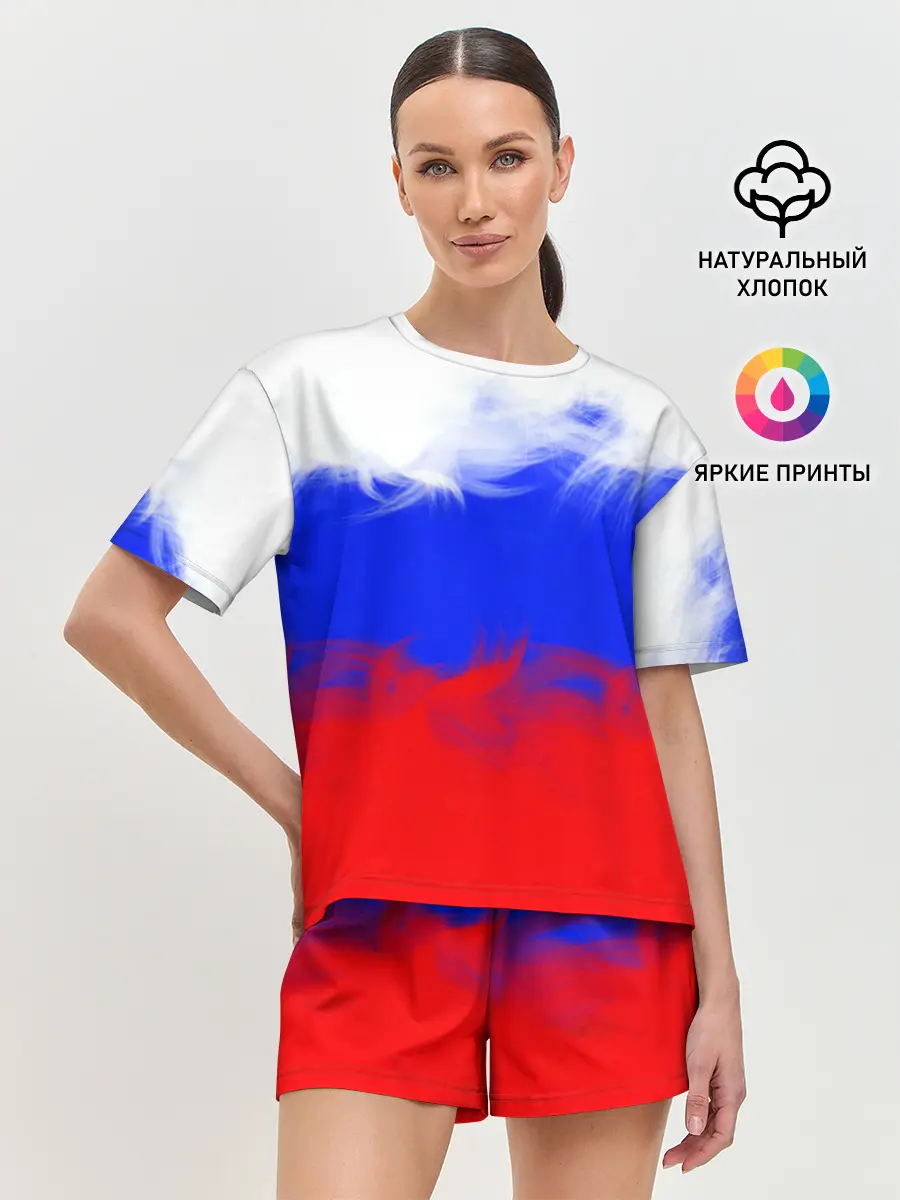 Женская пижама с шортами / Россия.