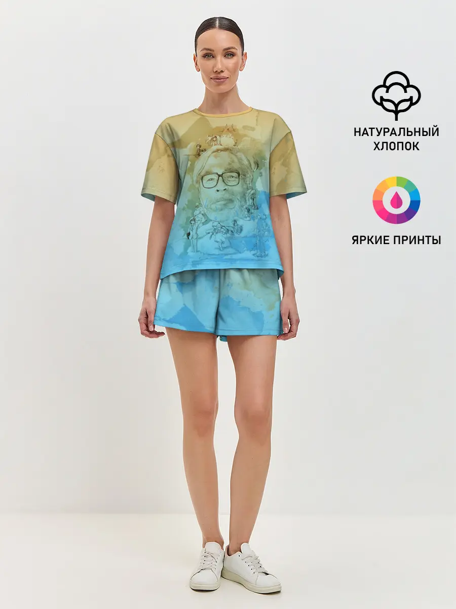 Женская пижама с шортами / P007_P004ooo2224483