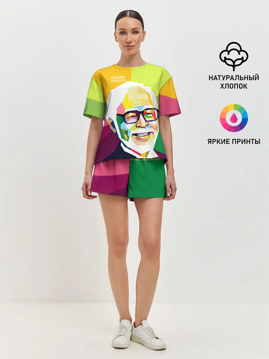 Женская пижама с шортами / P007_P004ooo2224487