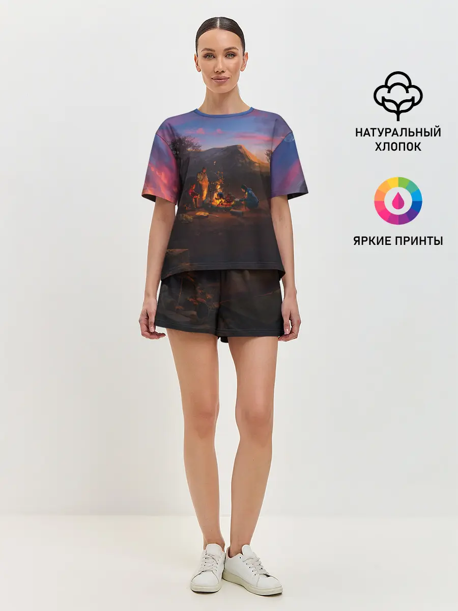 Женская пижама с шортами / ATOM RPG