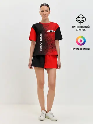 Женская пижама с шортами / CHEVROLET