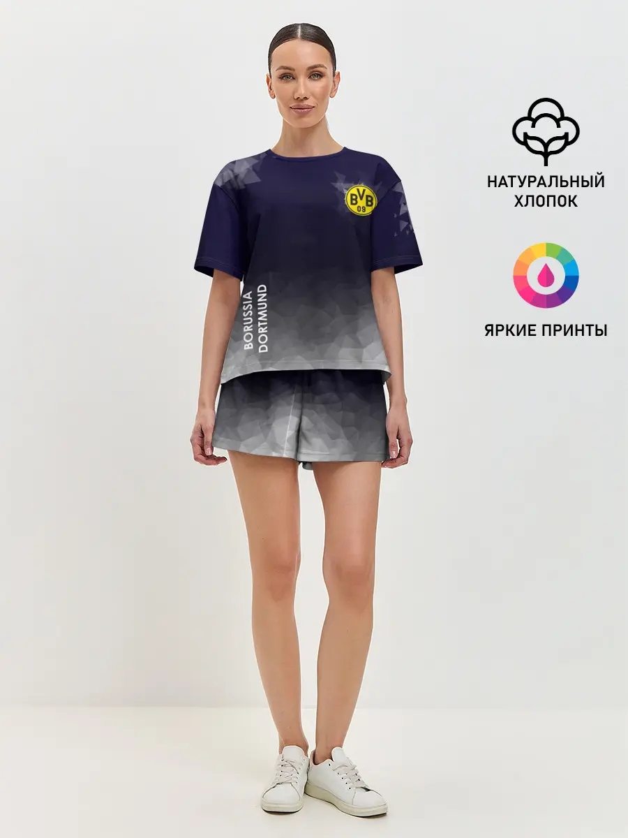 Женская пижама с шортами / Borussia