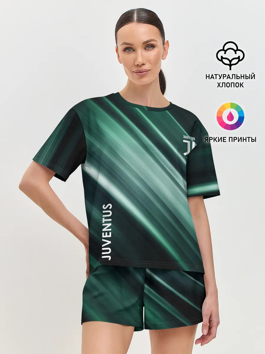 Женская пижама с шортами / Juventus