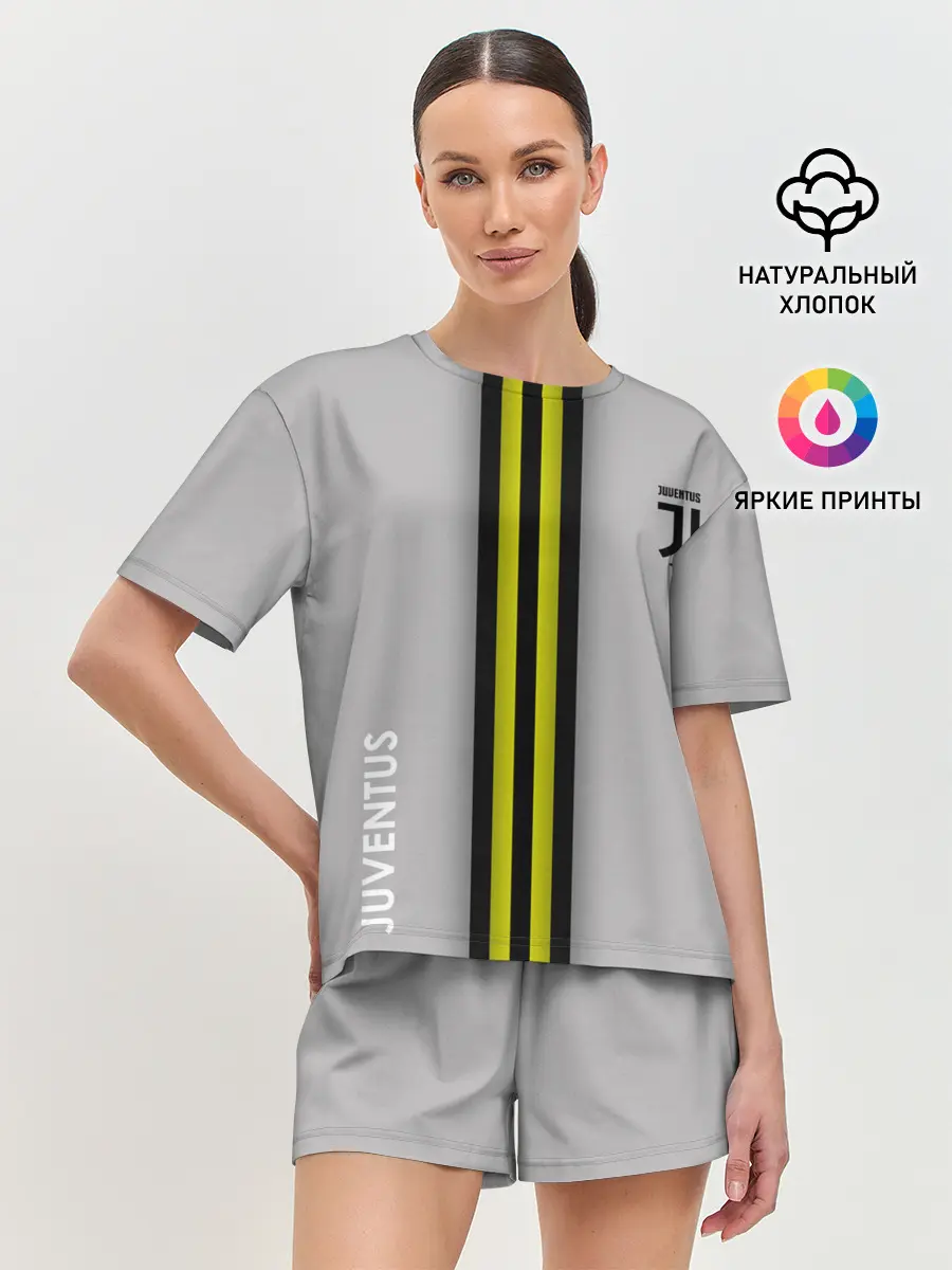 Женская пижама с шортами / Juventus