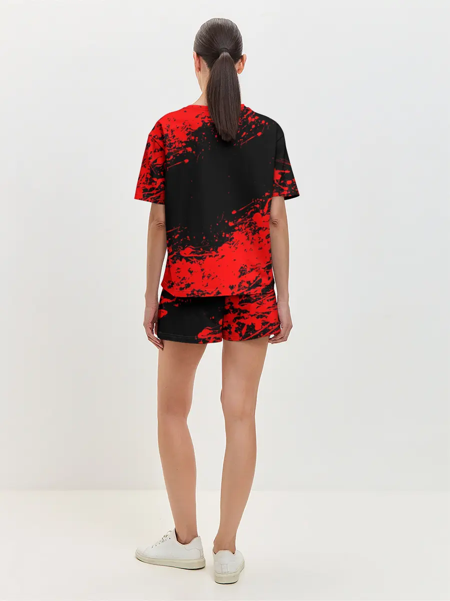 Женская пижама с шортами / SUZUKI