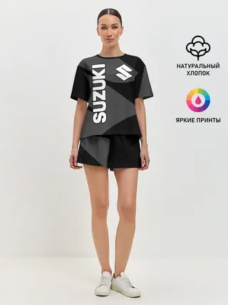 Женская пижама с шортами / SUZUKI