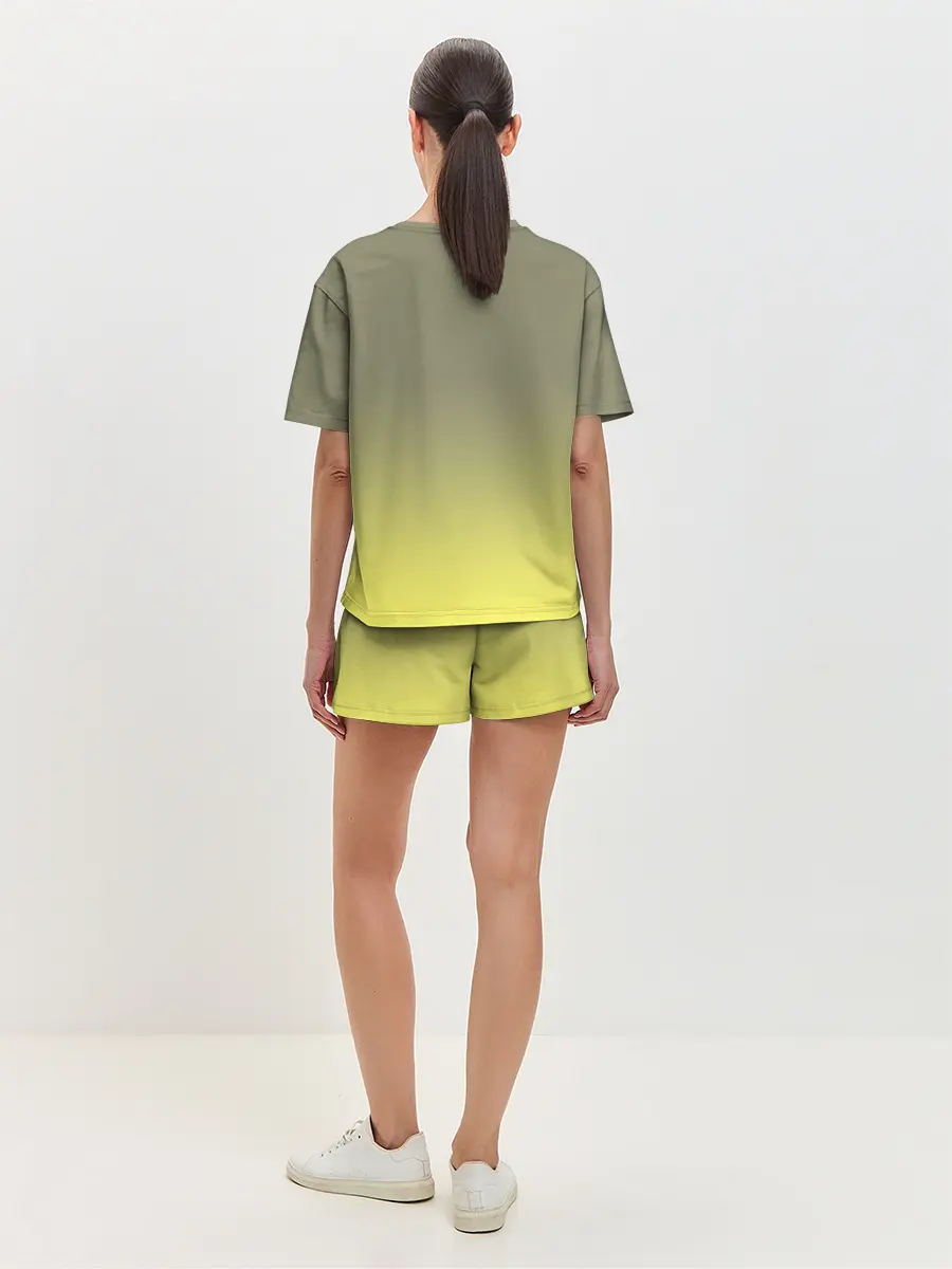 Женская пижама с шортами / Лев