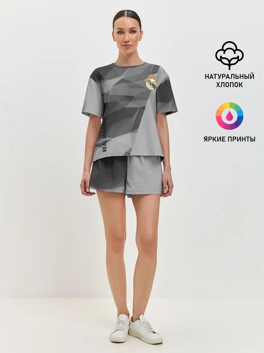 Женская пижама с шортами / Real Madrid