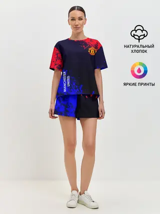 Женская пижама с шортами / Manchester United