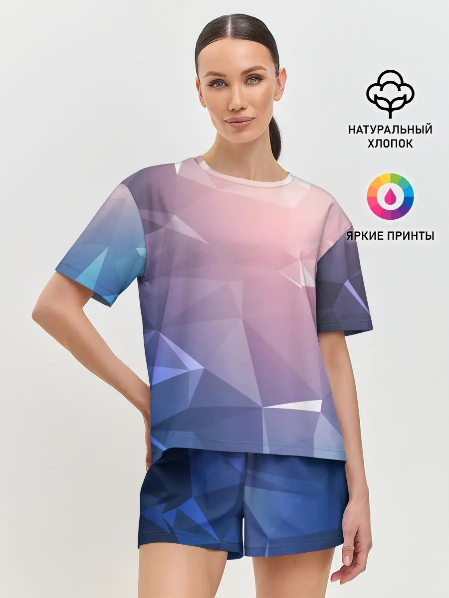 Женская пижама с шортами / ЭЛЕМЕНТЫ СВЕТА