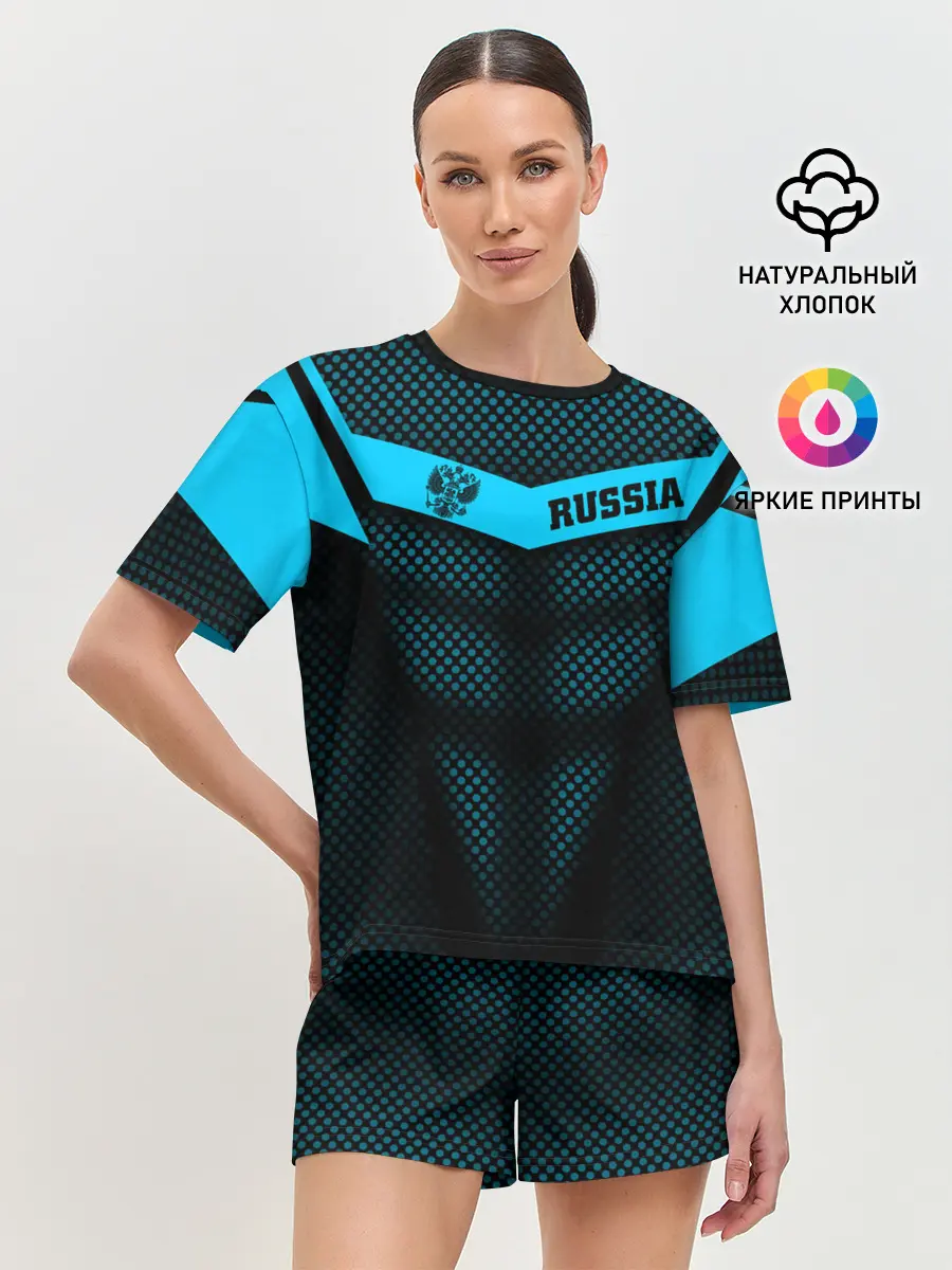 Женская пижама с шортами / Russia