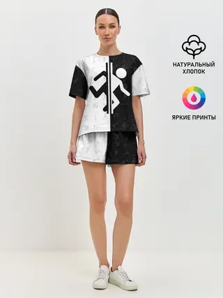 Женская пижама с шортами / PORTAL