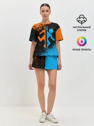 Женская пижама с шортами / PORTAL