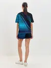 Женская пижама с шортами / ABSTRACT BLUE