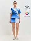 Женская пижама с шортами / ABSTRACT BLUE