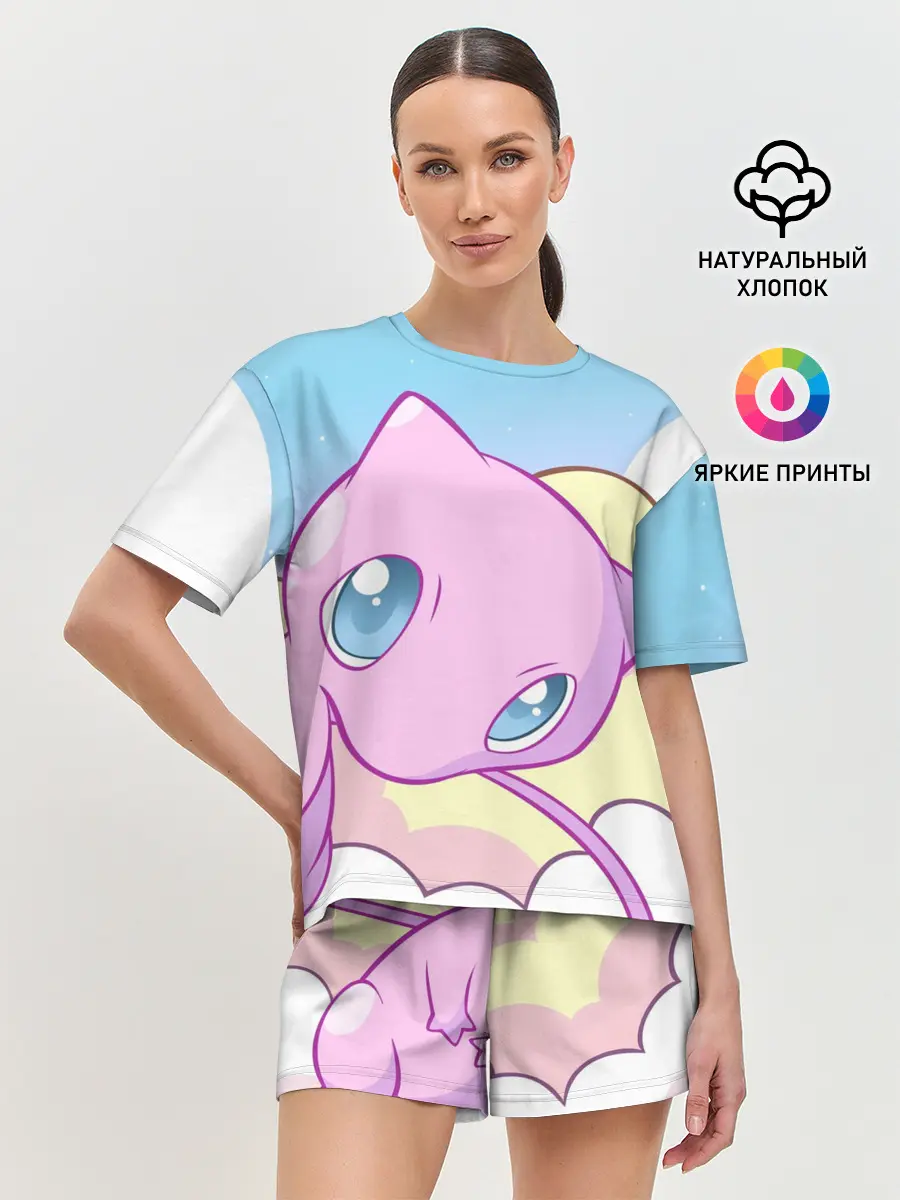 Женская пижама с шортами / Mew
