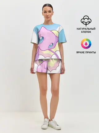 Женская пижама с шортами / Mew
