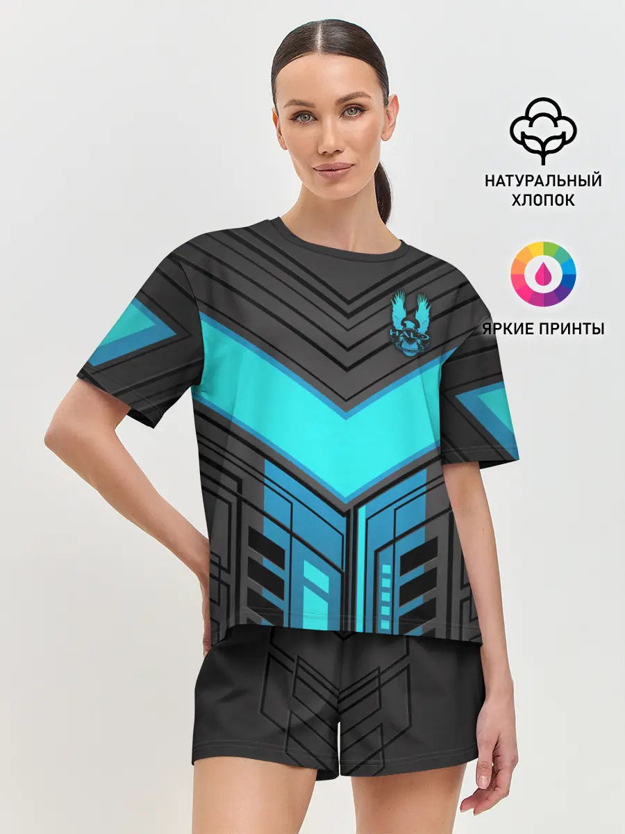 Женская пижама с шортами / Halo