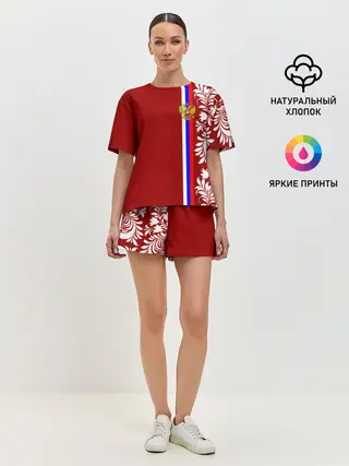 Женская пижама с шортами / Россия