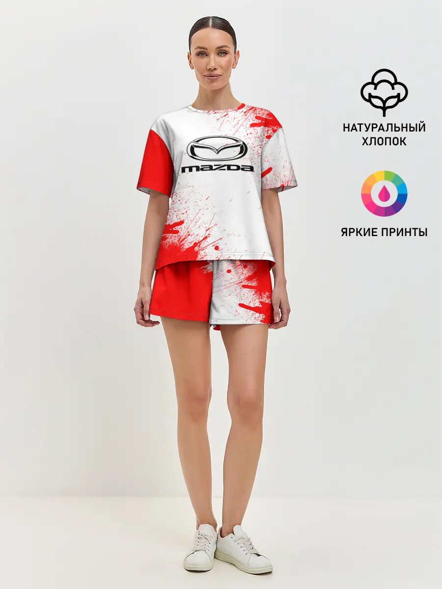 Женская пижама с шортами / mazda