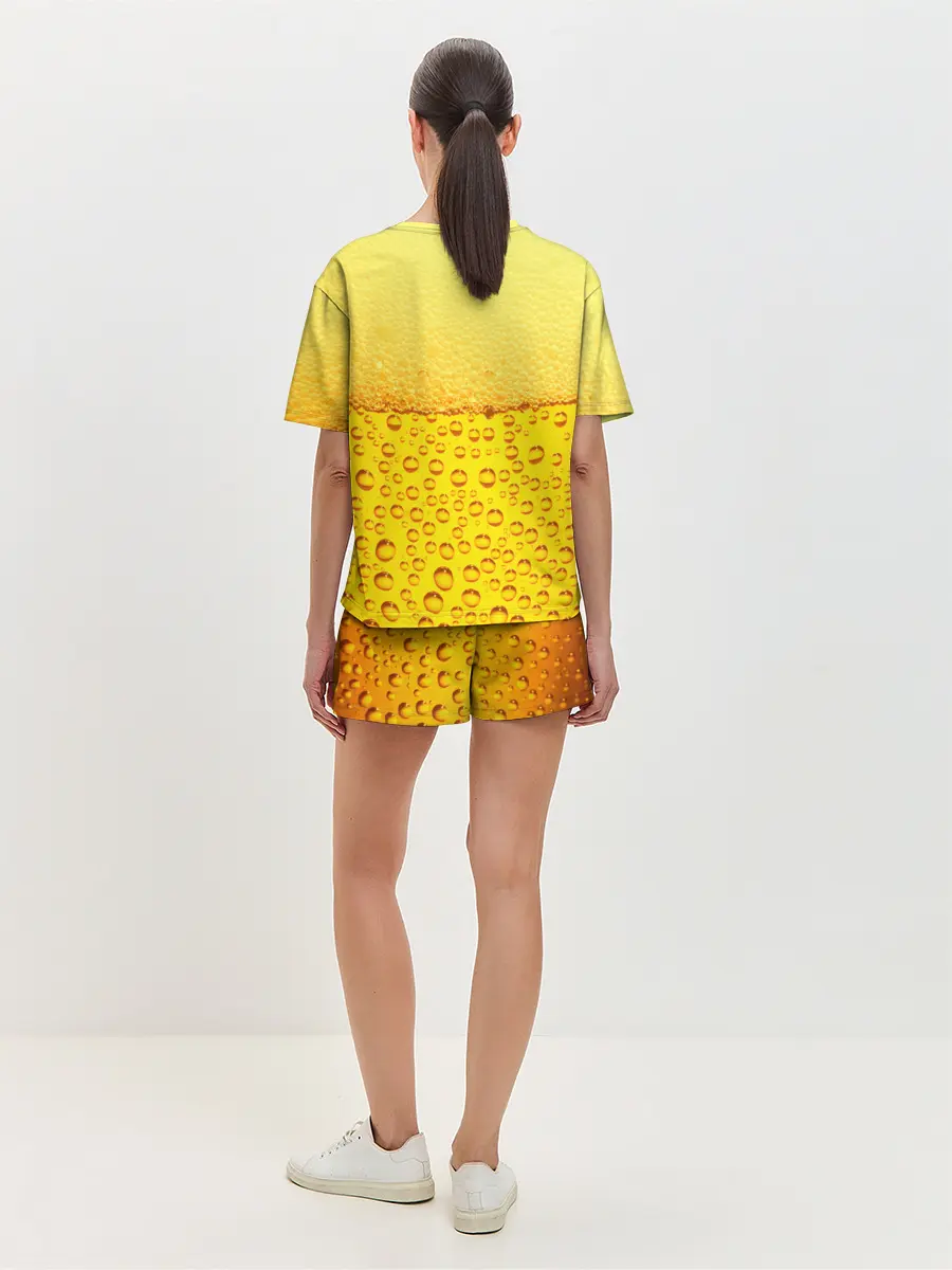 Женская пижама с шортами / ПИВО