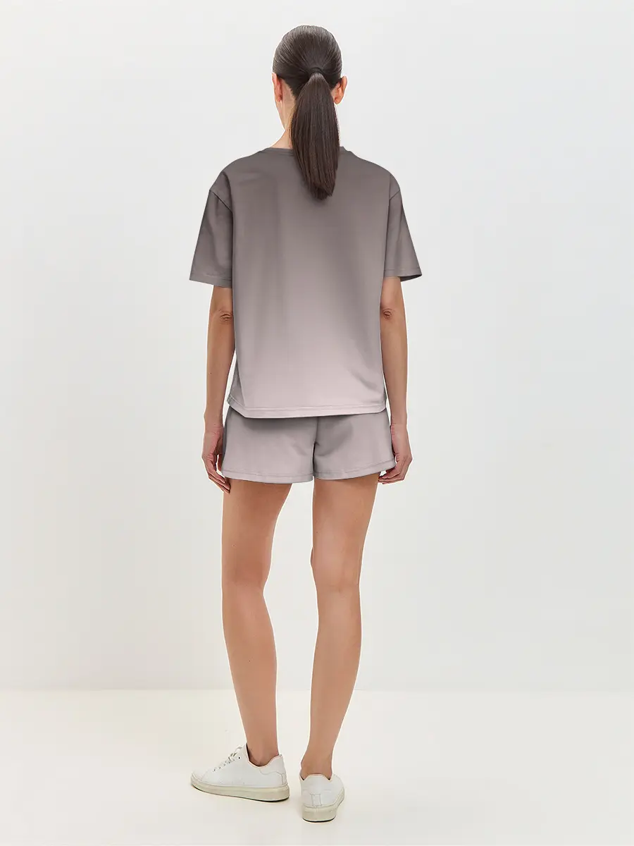 Женская пижама с шортами / Аниме девочка на кортах в Адидасе