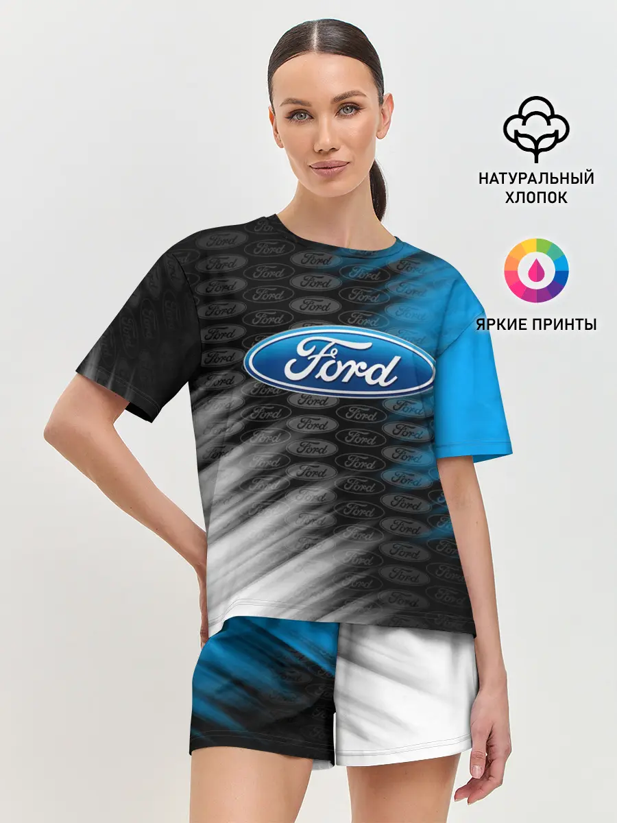 Женская пижама с шортами / FORD