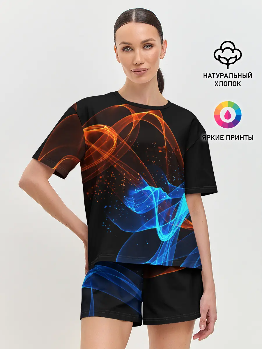 Женская пижама с шортами / БИТВА ОГНЕЙ