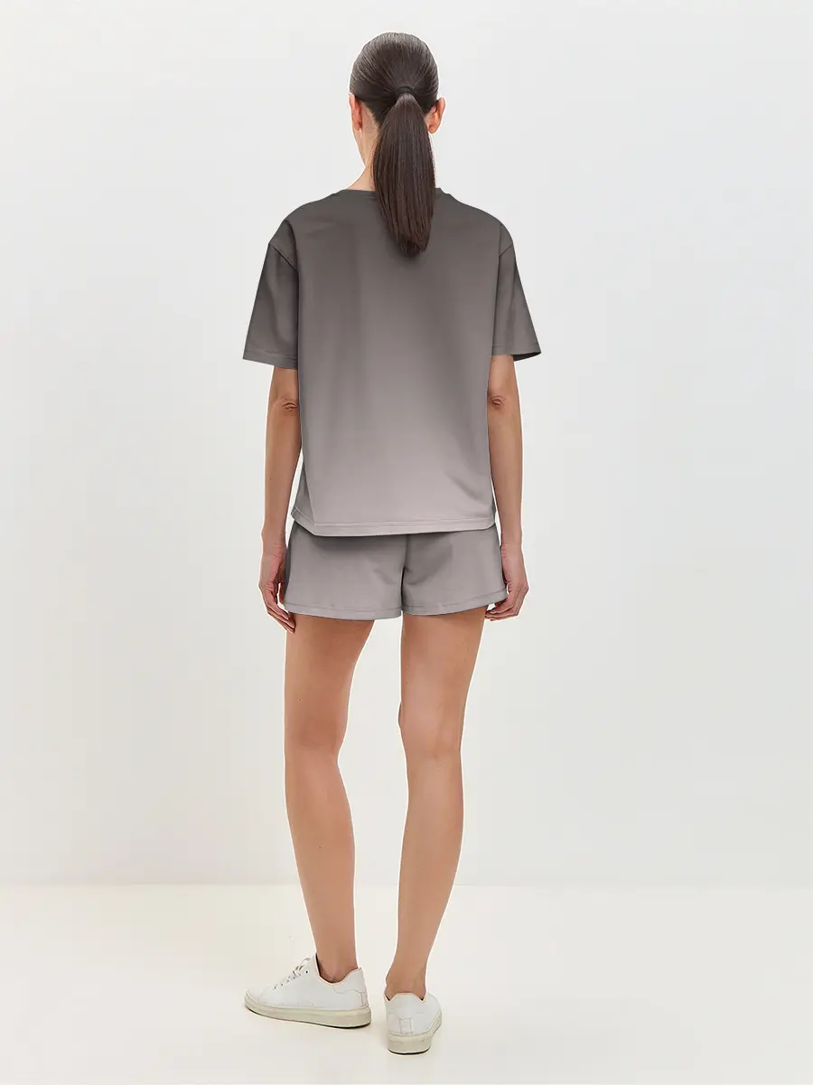 Женская пижама с шортами / Чуя Накахара на мотоцикле взрыв