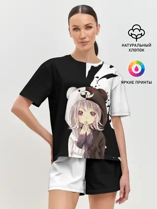 Женская пижама с шортами / Danganropa