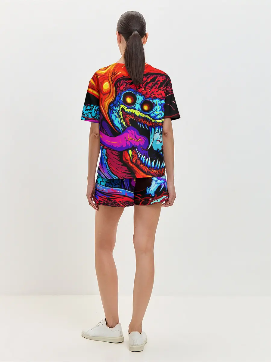 Женская пижама с шортами / HYPER BEAST | CS GO