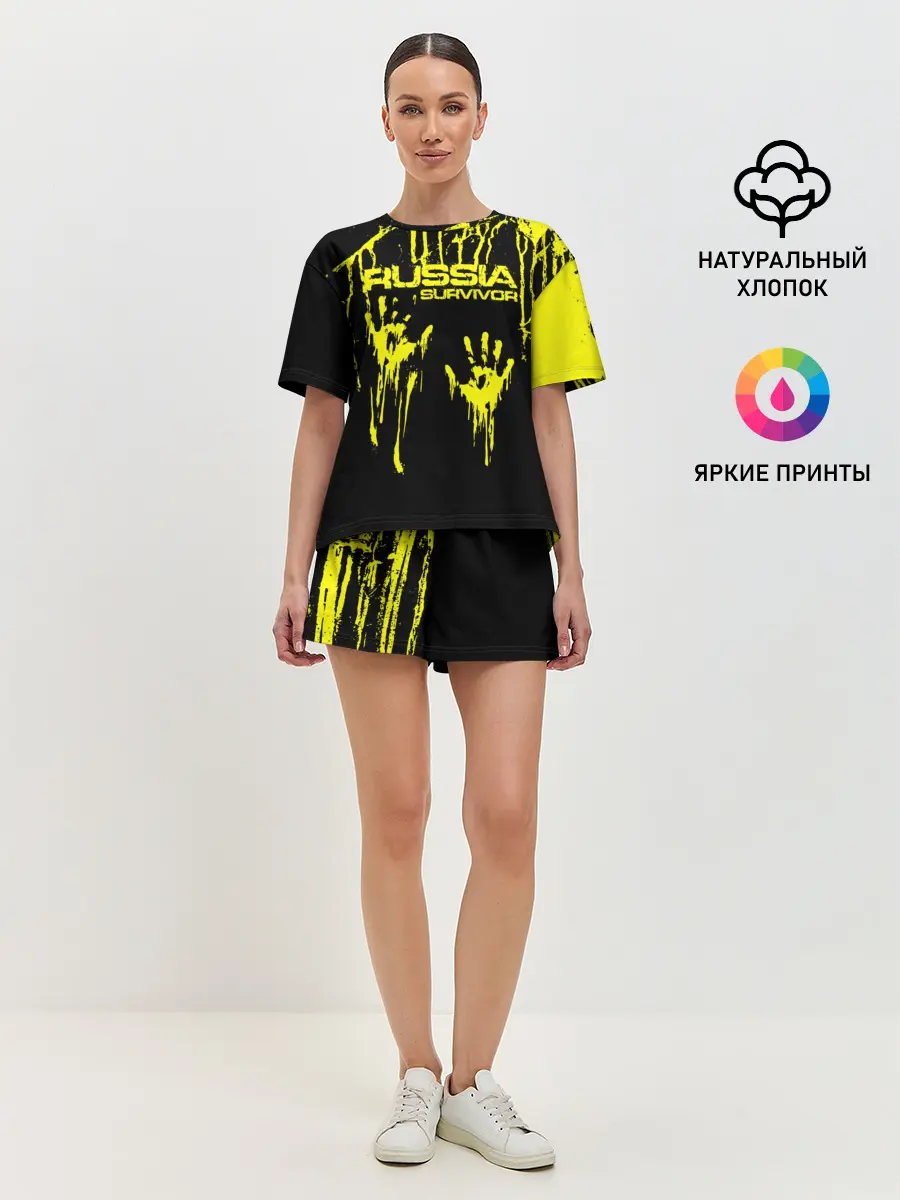 Женская пижама с шортами / Russia survivor