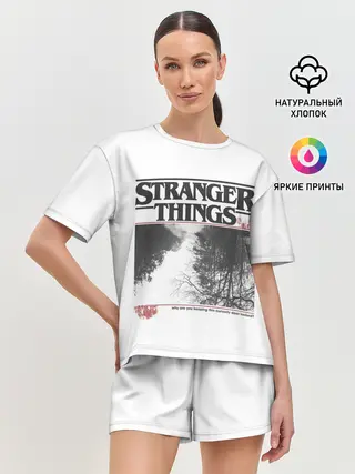 Женская пижама с шортами / Очень Странные Дела