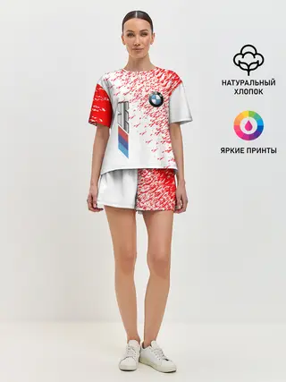 Женская пижама с шортами / bmw