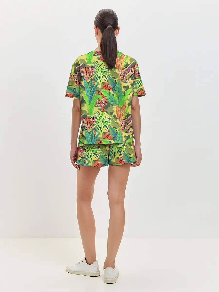 Женская пижама с шортами / МИЛИТАРИ