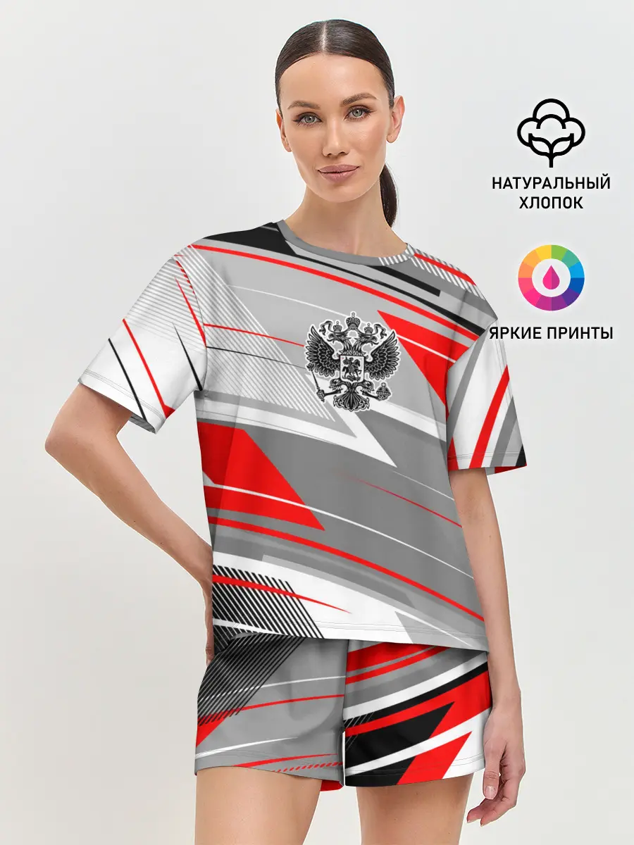 Женская пижама с шортами / Россия