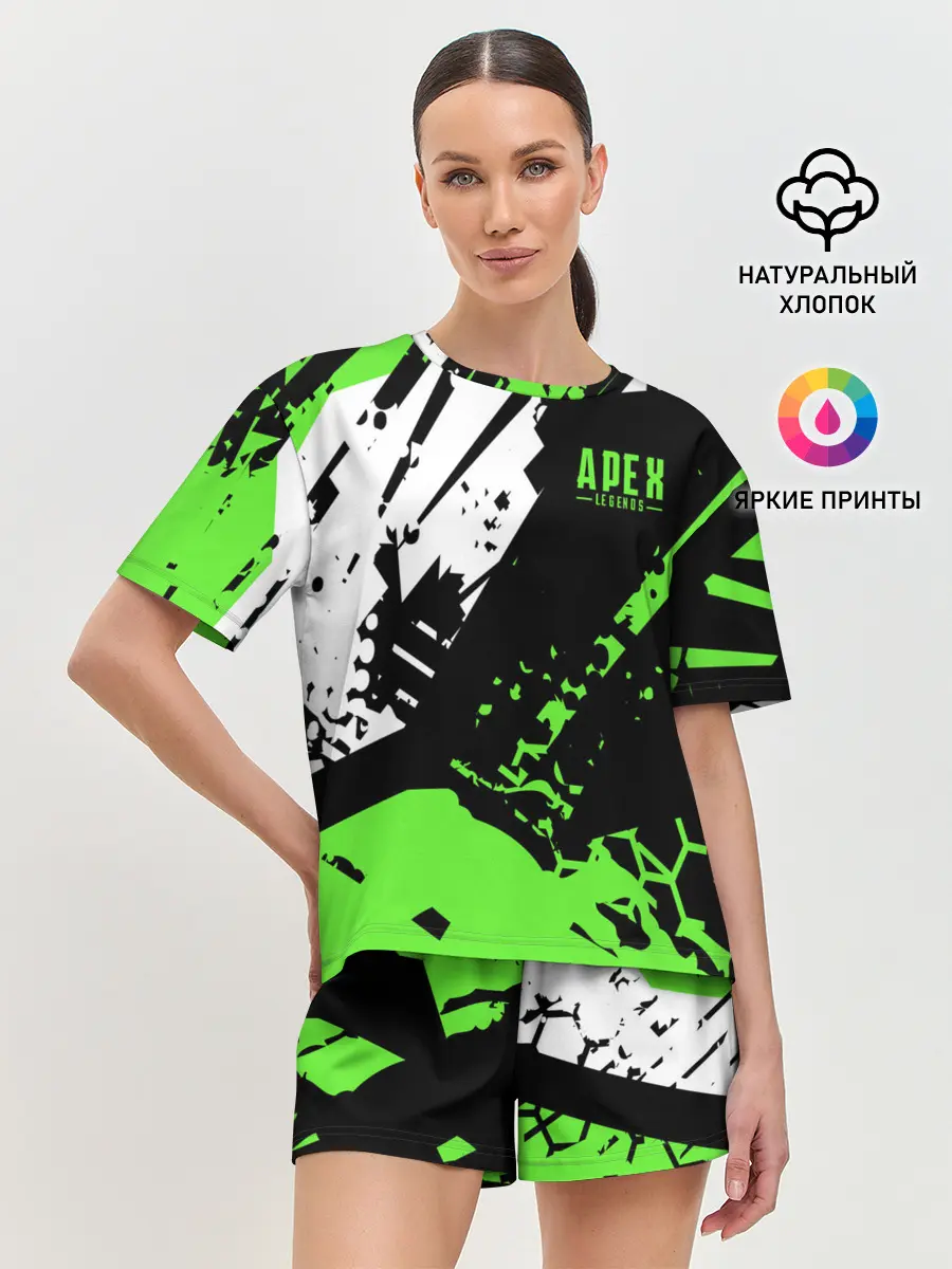 Женская пижама с шортами / Apex Legends