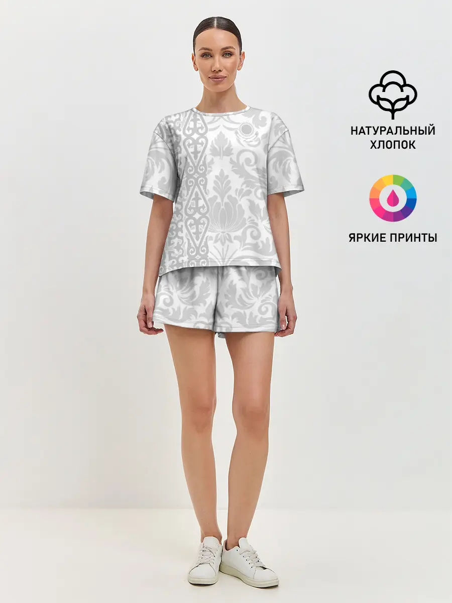 Женская пижама с шортами / Qazaqstan