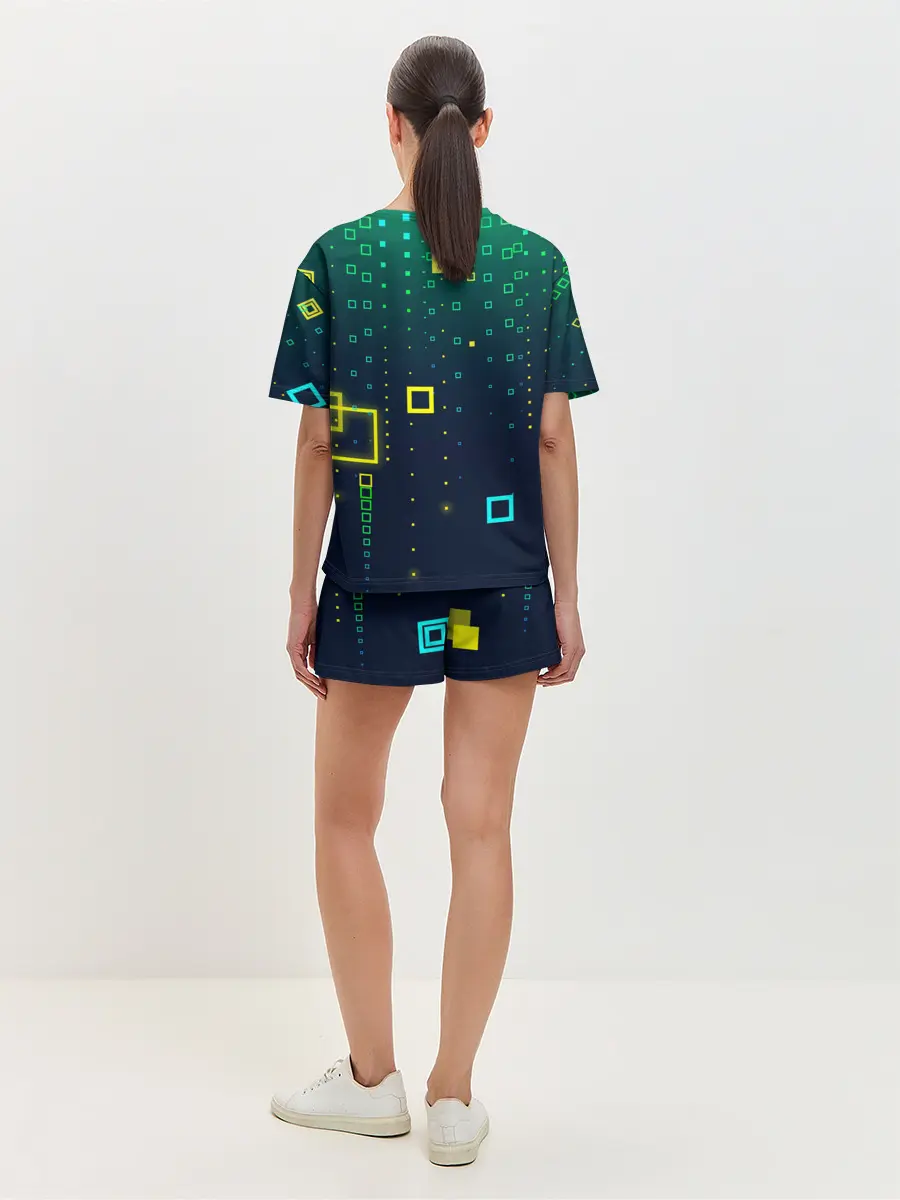 Женская пижама с шортами / Minecraft