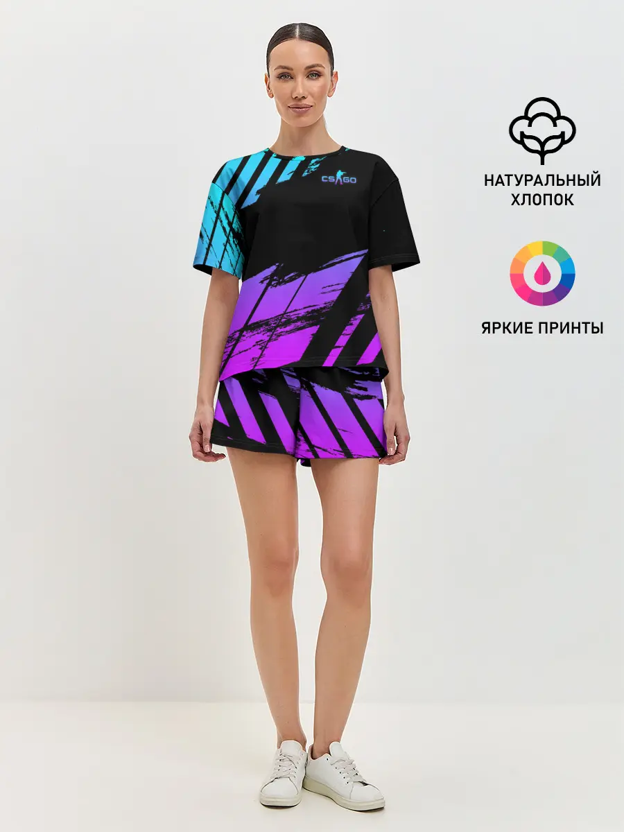Женская пижама с шортами / Counter-Strike