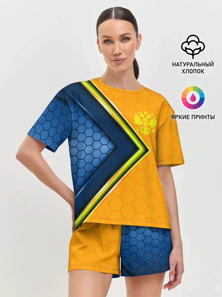 Женская пижама с шортами / Россия