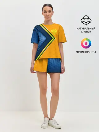 Женская пижама с шортами / Россия