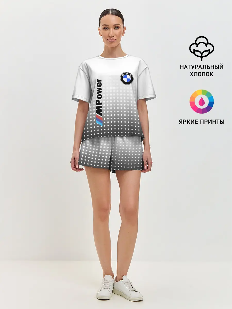 Женская пижама с шортами / BMW