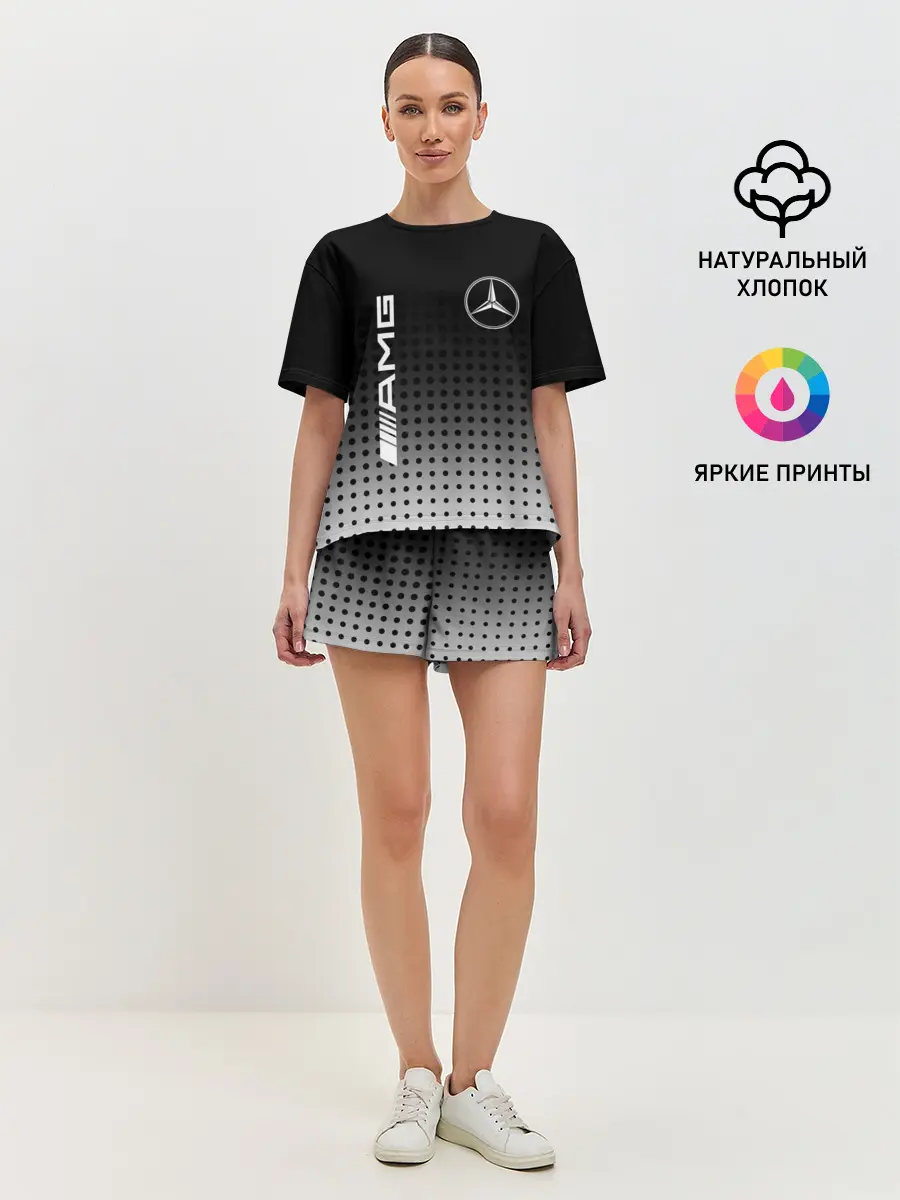 Женская пижама с шортами / Mercedes-Benz