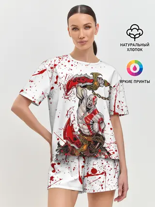Женская пижама с шортами / GOD OF WAR