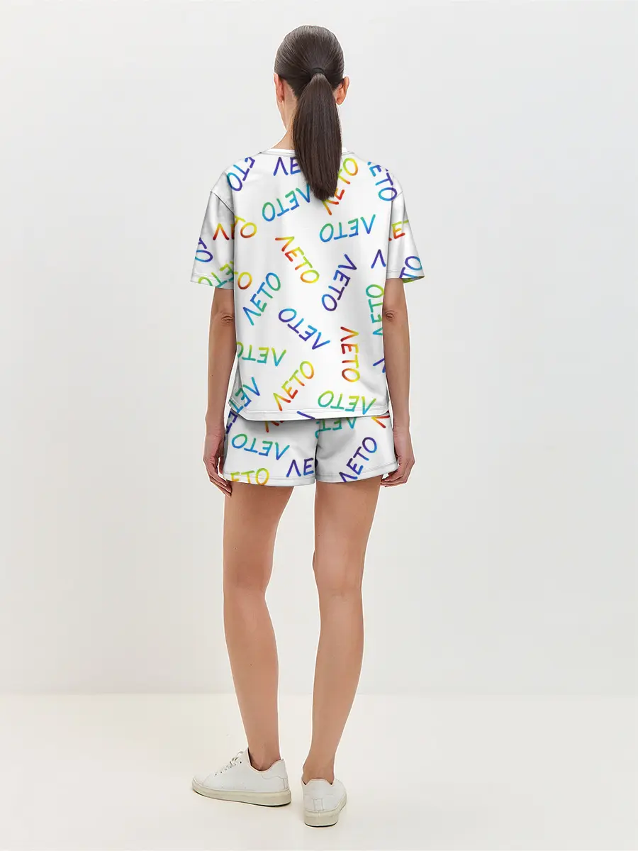 Женская пижама с шортами / ЛЕТО