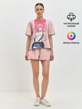 Женская пижама с шортами / Айна