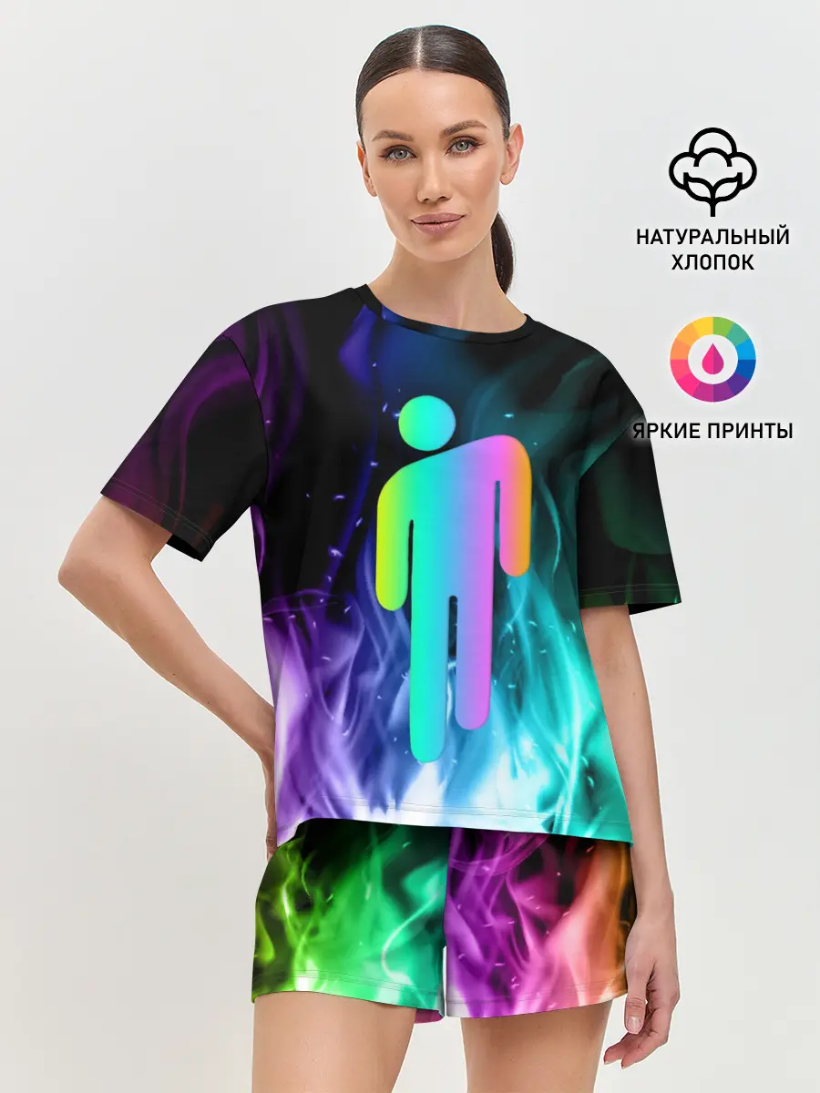 Женская пижама с шортами / BILLIE EILISH