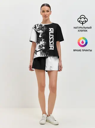 Женская пижама с шортами / Россия