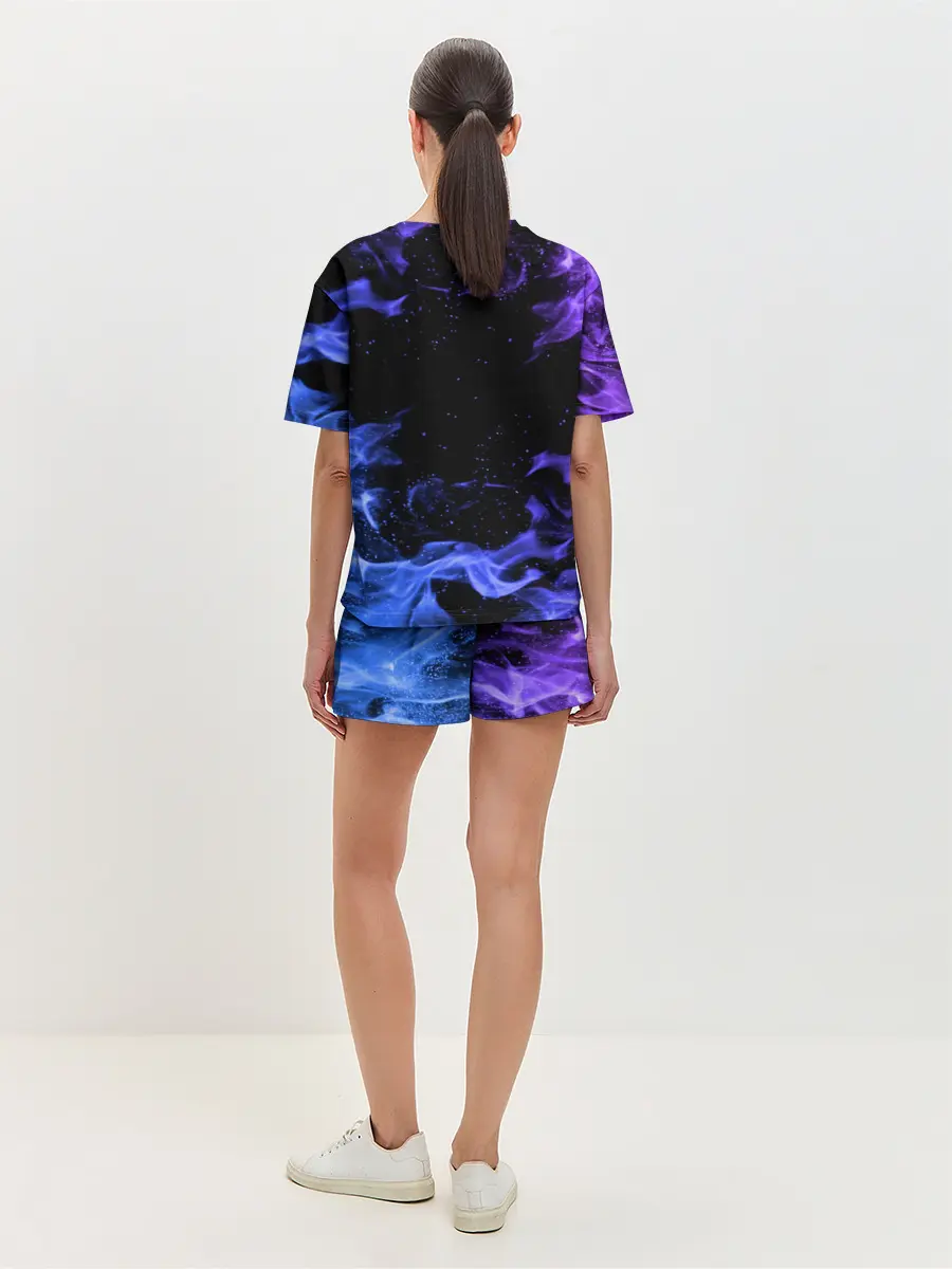 Женская пижама с шортами / ОГОНЬ